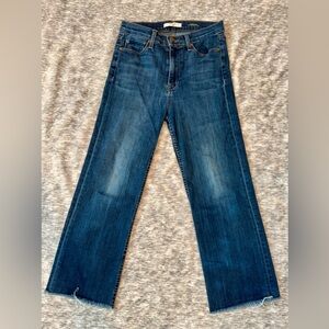 Fidelity Tabitha cropped denim, sz 27